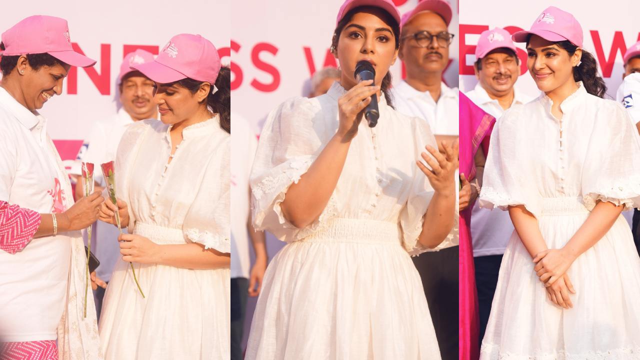 Samyuktha : బాలకృష్ణ హాస్పిటల్లో హీరోయిన్ సంయుక్త.. క్యాన్సర్ అవగాహన కార్యక్రమంలో.. Samyuktha : బాలకృష్ణ హాస్పిటల్లో హీరోయిన్ సంయుక్త.. క్యాన్సర్ అవగాహన కార్యక్రమంలో..