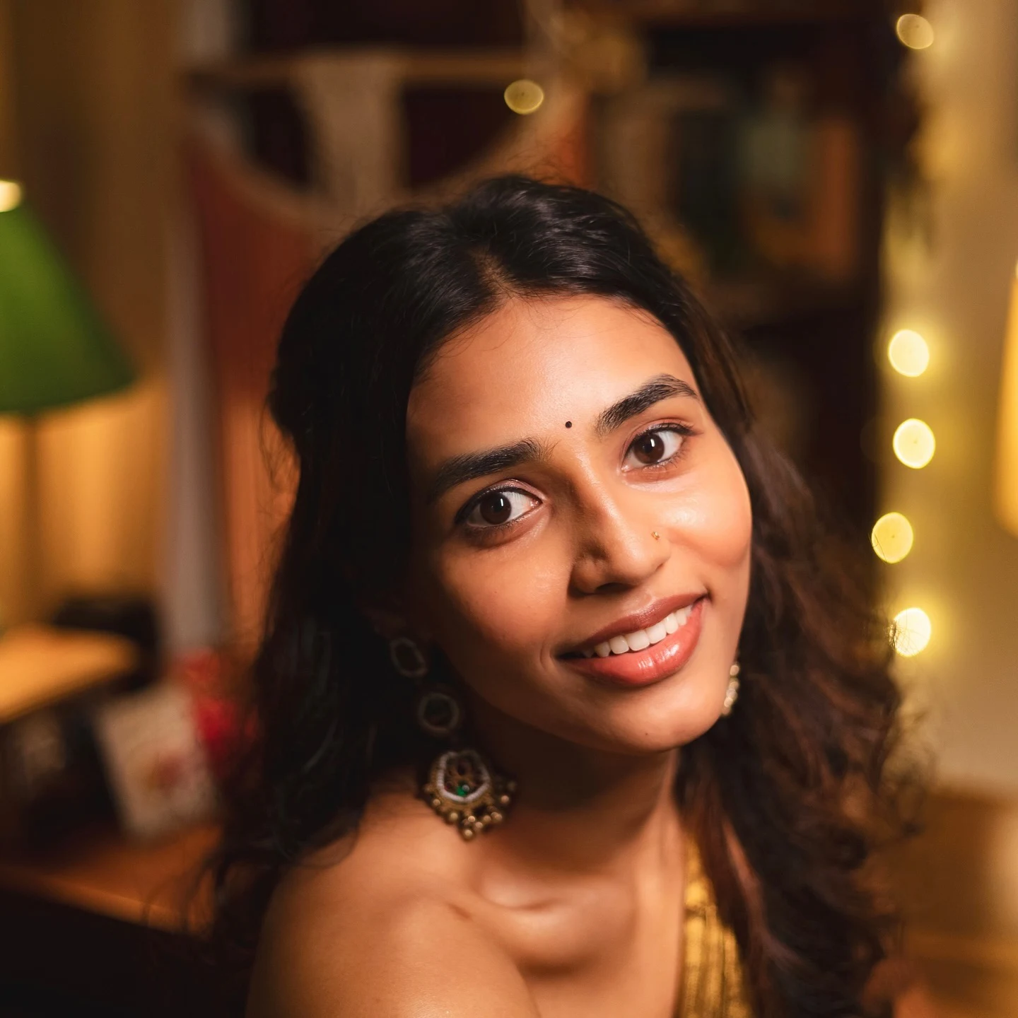 Sapthami Gowda Stunning Looks in Saree