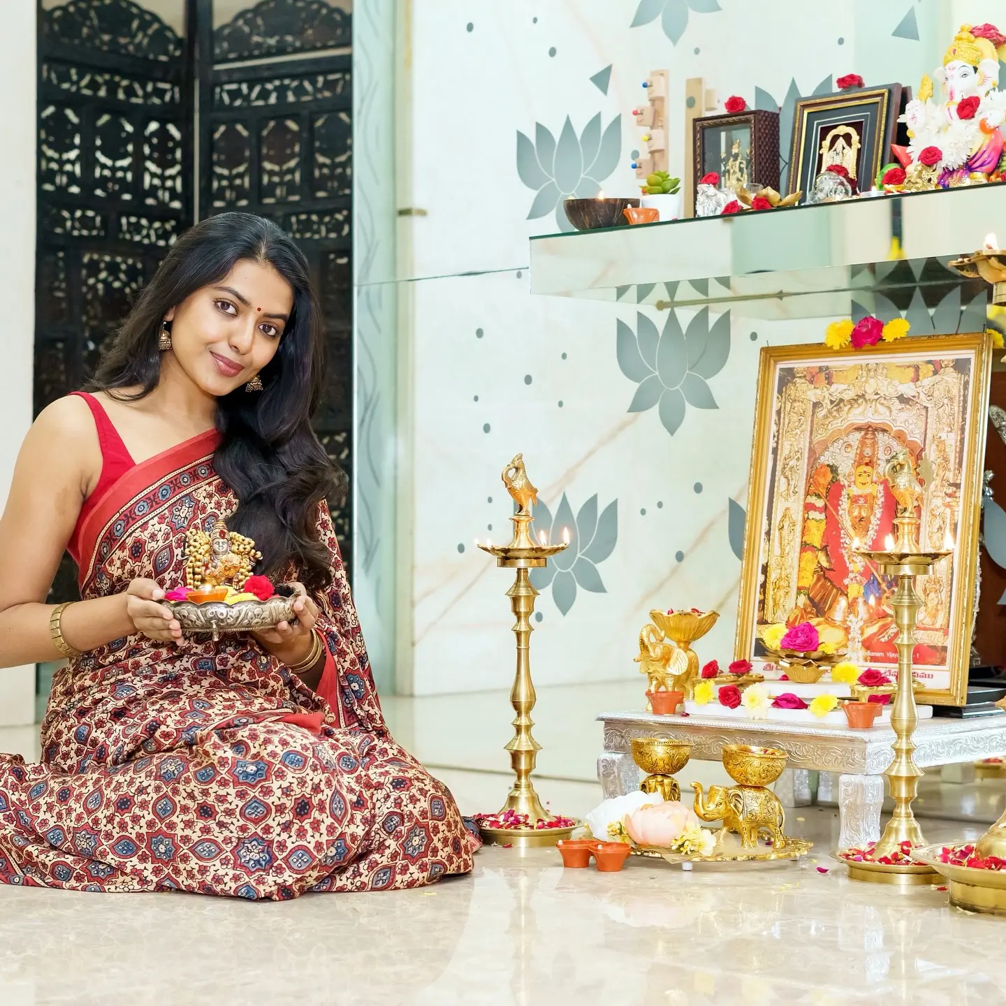 Shivani and Shivathmika Celebrates Dasara