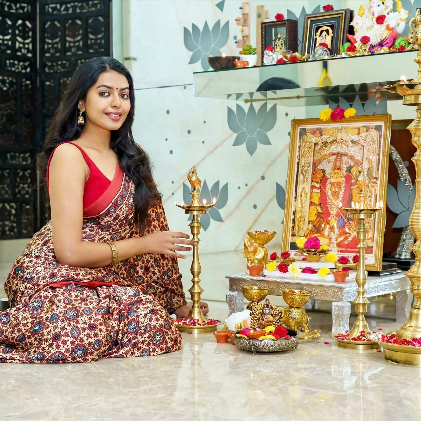 Shivani and Shivathmika Celebrates Dasara