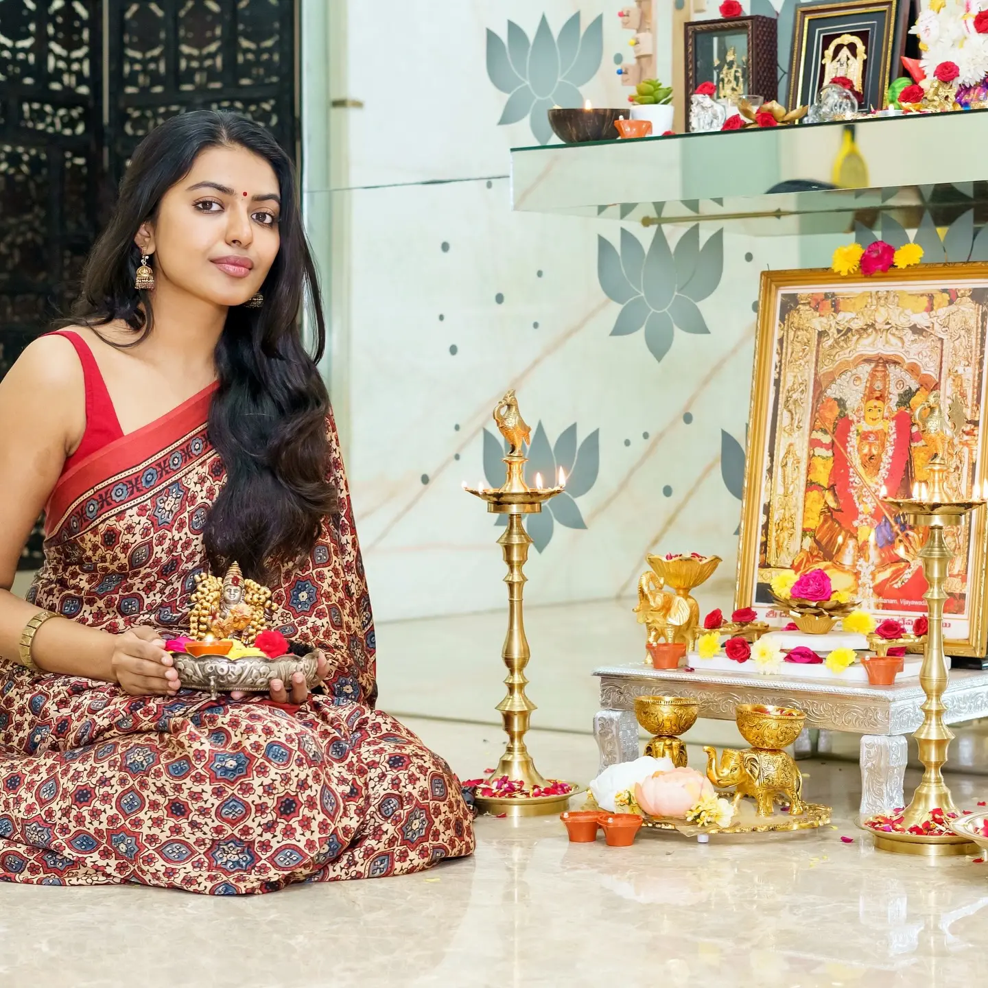 Shivani and Shivathmika Celebrates Dasara