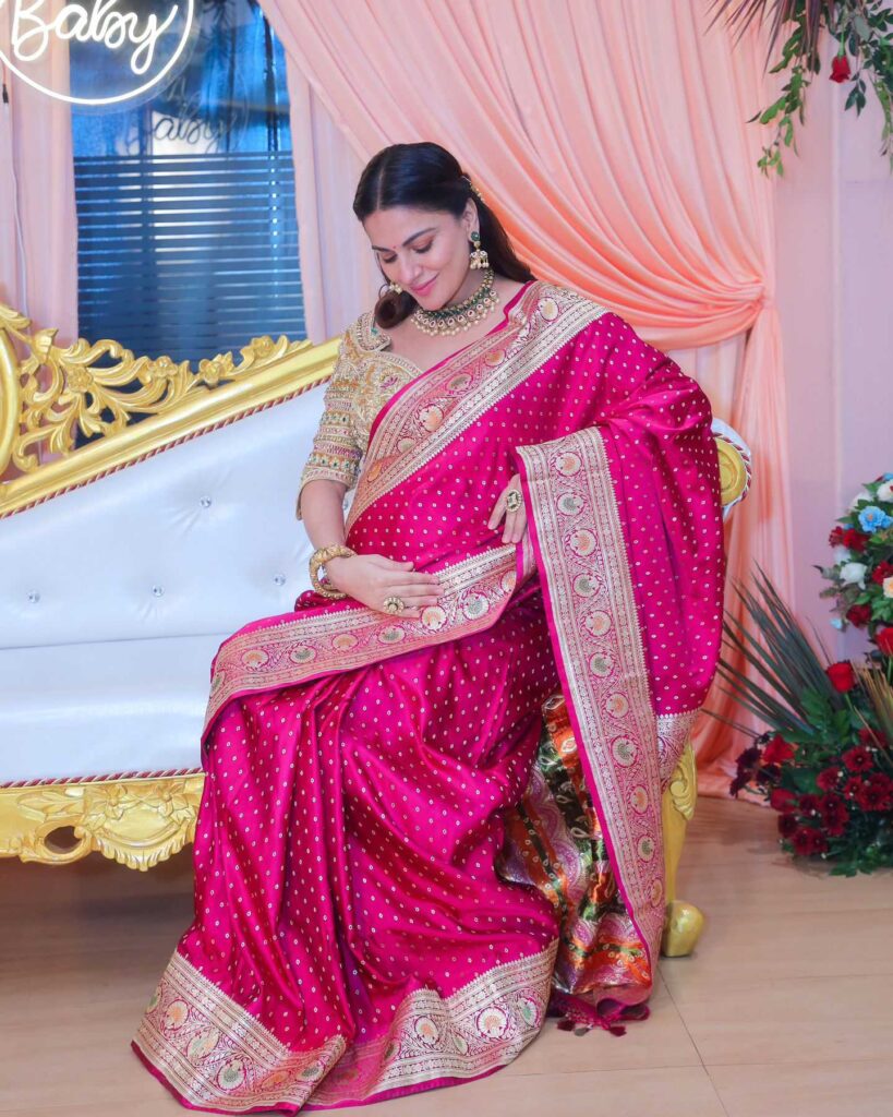 Actress Shraddha Arya shares her Baby Shower Event Photos 