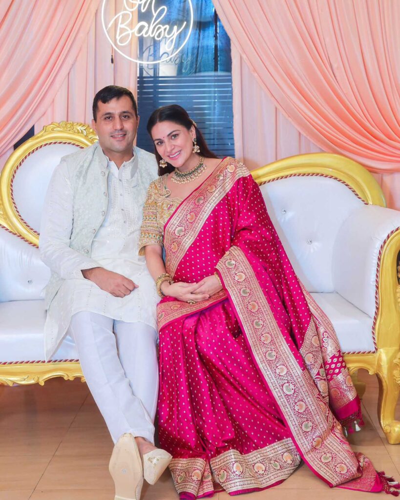 Actress Shraddha Arya shares her Baby Shower Event Photos 