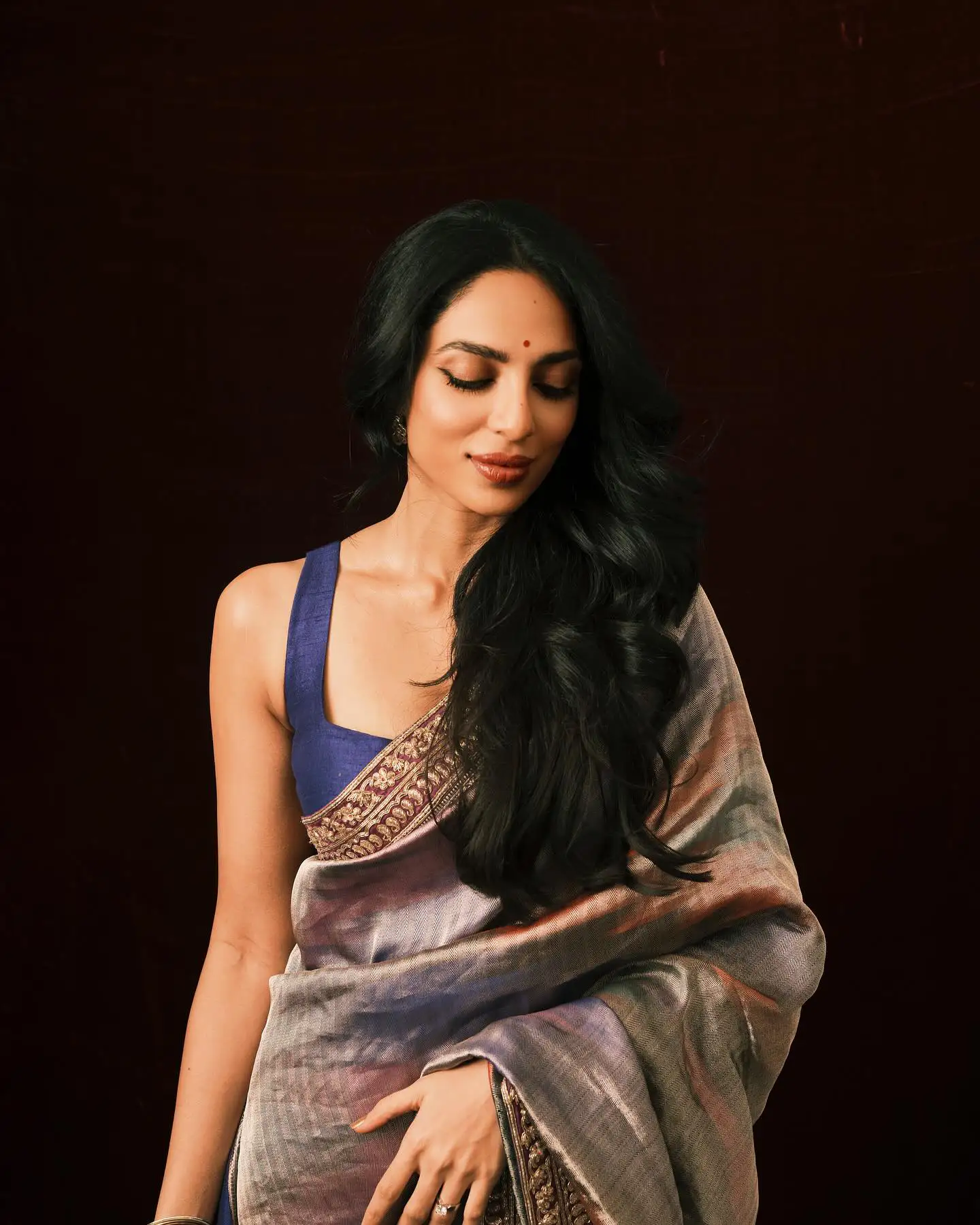 Sobhita Dhulipala Stunning Looks in Saree after Starting Wedding Works