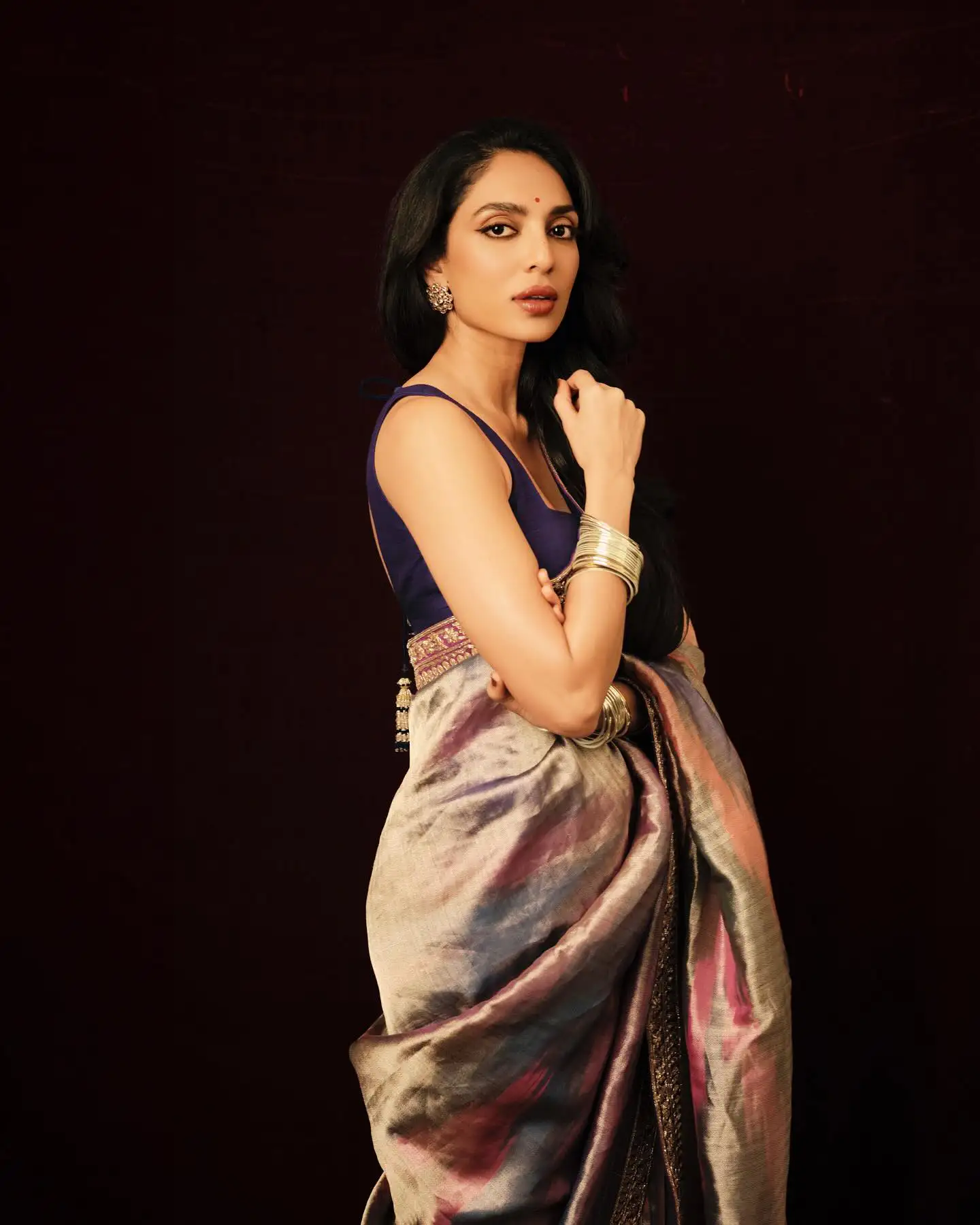 Sobhita Dhulipala Stunning Looks in Saree after Starting Wedding Works