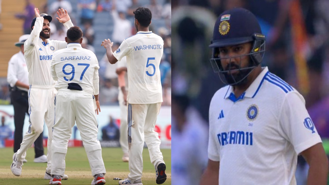 IND vs NZ : ముగిసిన తొలి రోజు ఆట.. రోహిత్ శర్మ డకౌట్.. 243 పరుగులు వెనకబడిన భారత్ IND vs NZ : ముగిసిన తొలి రోజు ఆట.. రోహిత్ శర్మ డకౌట్.. 243 పరుగులు వెనకబడిన భారత్