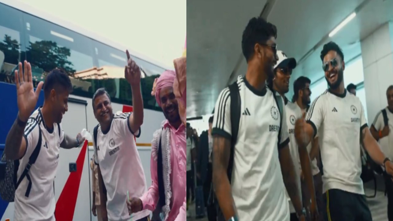 IND vs BAN : ఢిల్లీ చేరుకున్న టీమ్ఇండియా ప్లేయర్లు.. కెప్టెన్ సూర్యకుమార్ డ్యాన్స్ చూశారా? IND vs BAN : ఢిల్లీ చేరుకున్న టీమ్ఇండియా ప్లేయర్లు.. కెప్టెన్ సూర్యకుమార్ డ్యాన్స్ చూశారా?