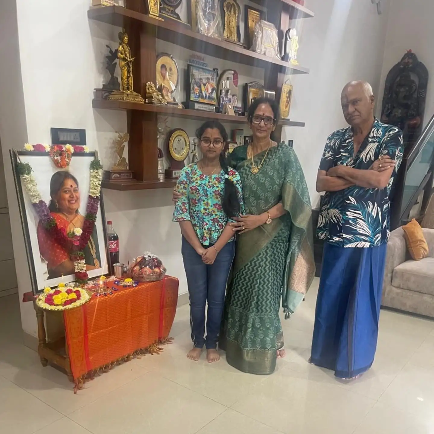 Prabhas Aunt Syamala Devi Tributes to Rajendra Prasad Daughter