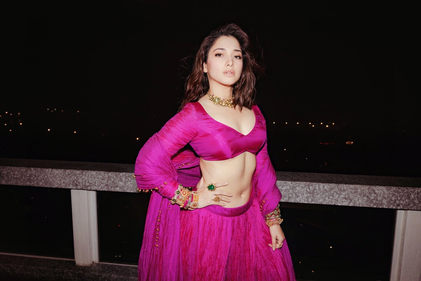 Tamannaah Bhatia Shines in Diwali Bash