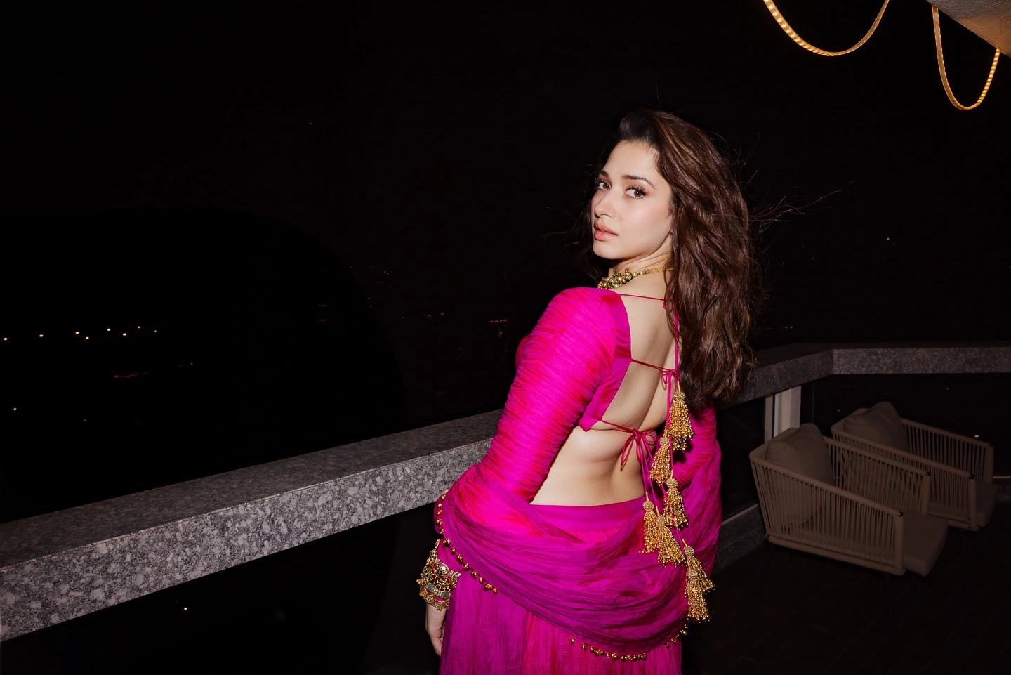 Tamannaah Bhatia Shines in Diwali Bash