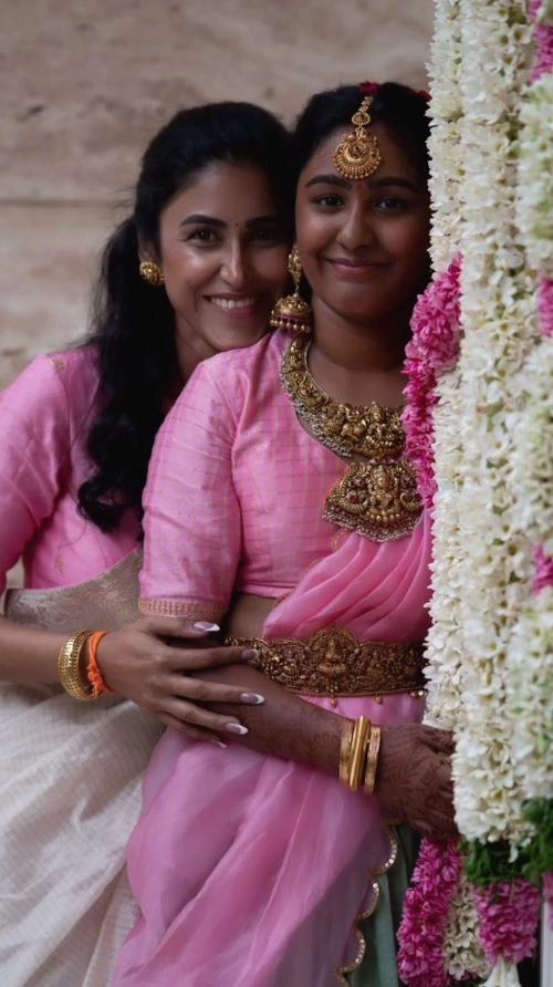 Taraka Ratna Daughter Nishka Half Saree Function