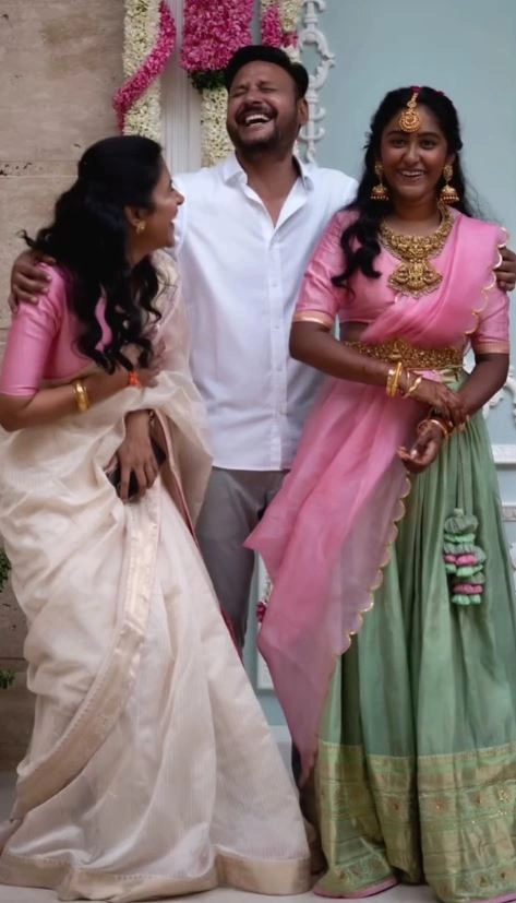 Taraka Ratna Daughter Nishka Half Saree Function