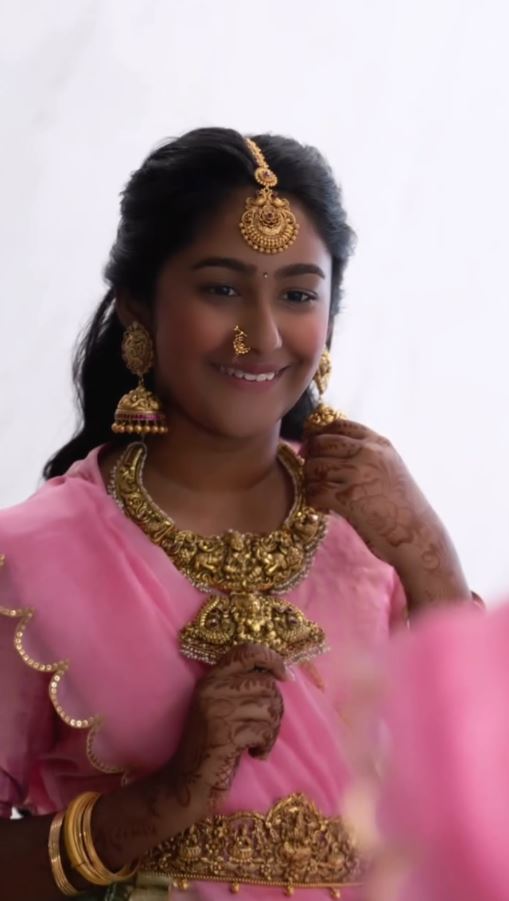 Taraka Ratna Daughter Nishka Half Saree Function
