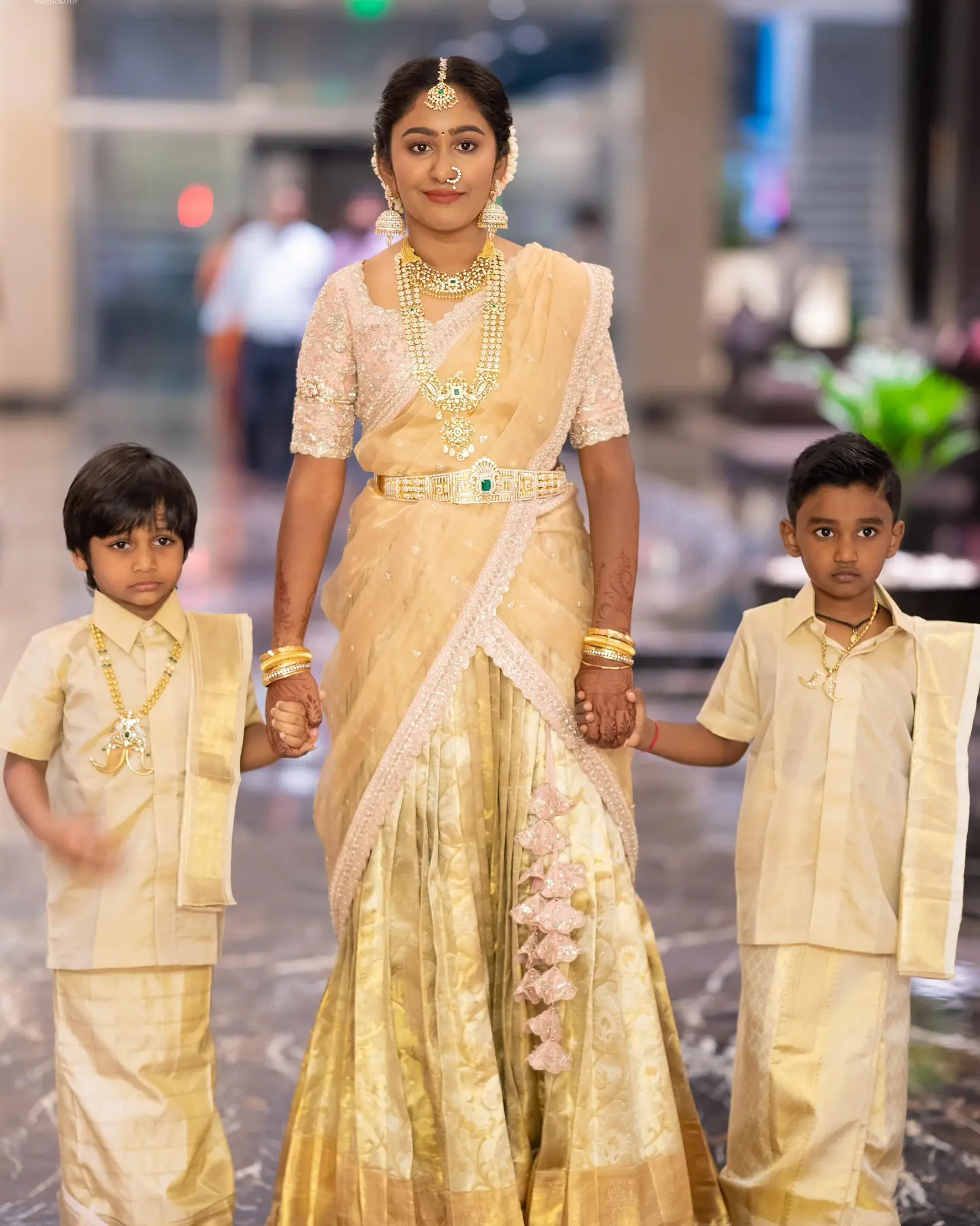 Taraka Ratna Daughter Nishka Half Saree Function