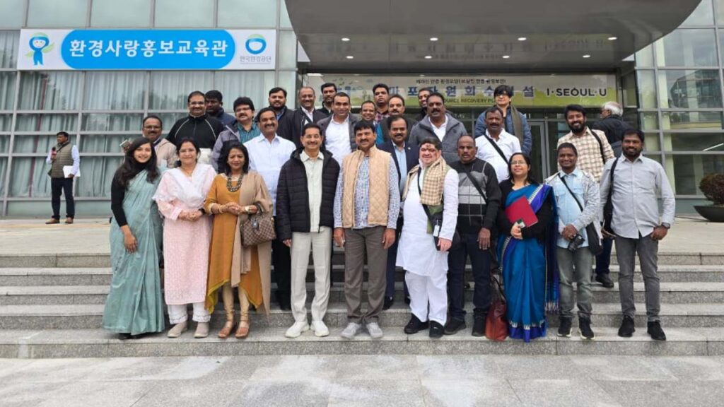 Telangana Ministers visit Seoul