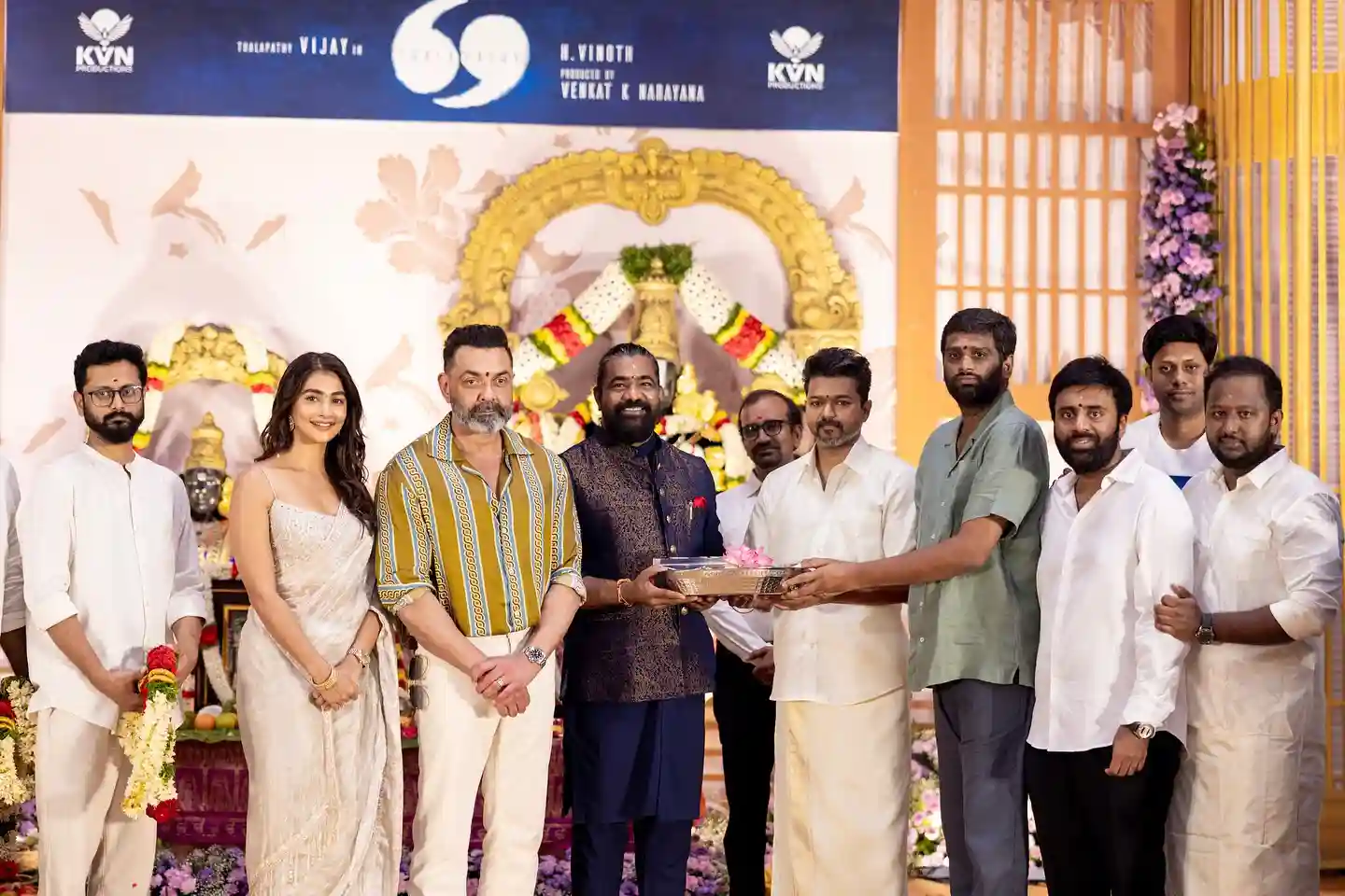 Thalapathy Vijay 69 Movie Opening Photos
