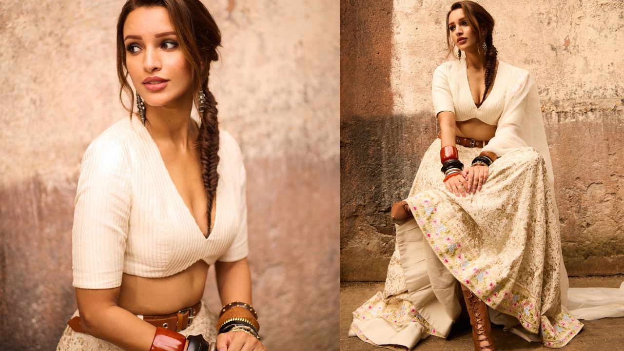 Triptii Dimri : పాత గోడల ముందు త్రిప్తి దిమ్రి కొత్త అందాలు..