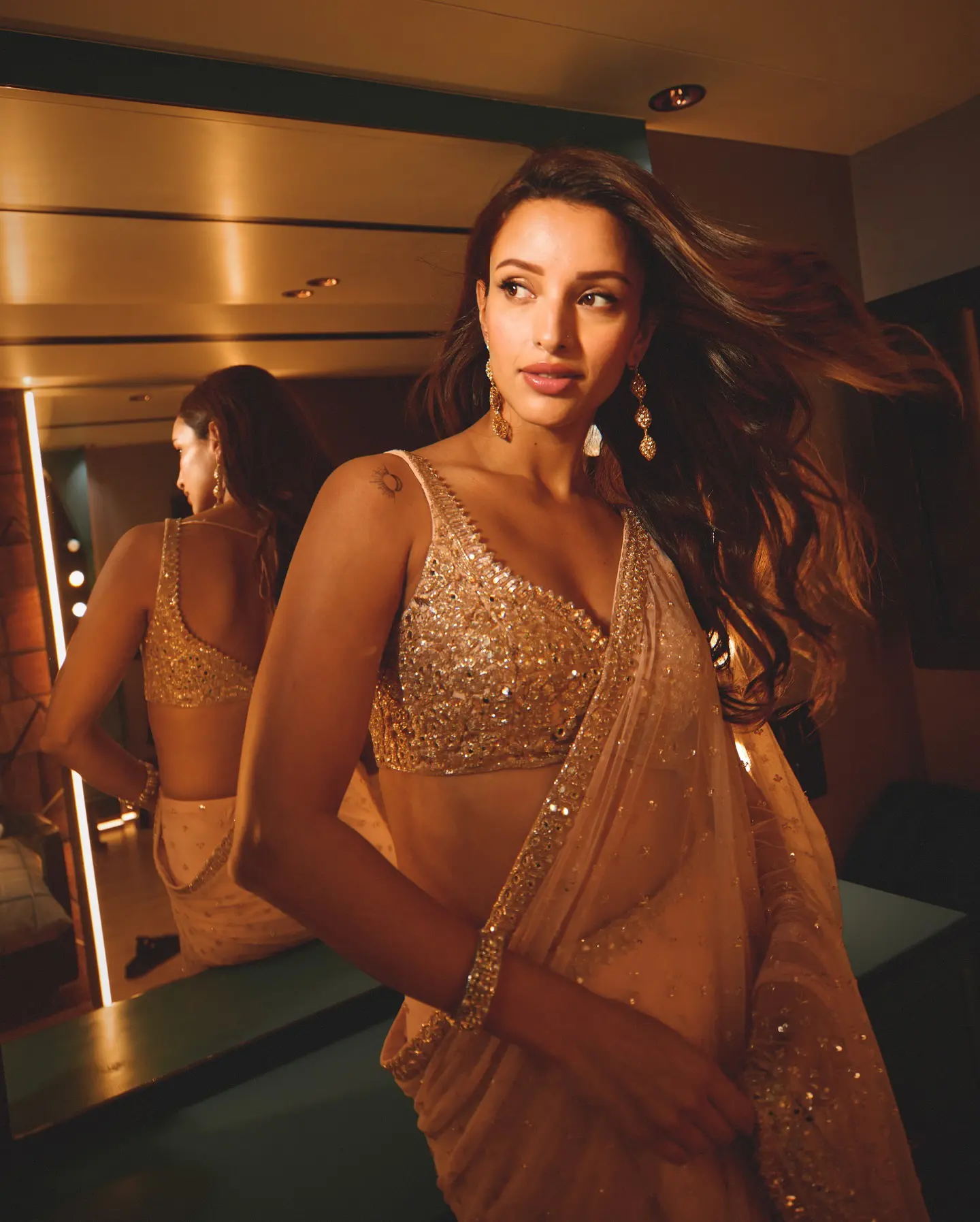 Triptii Dimri Stunning Looks in Saree