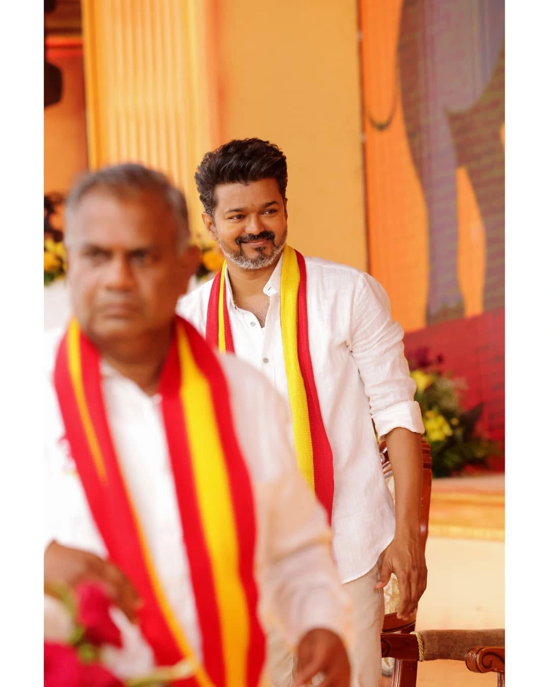 Tamil Star Vijay Photos from Tamilaga Vettri Kazhagam Party First Public Meeting