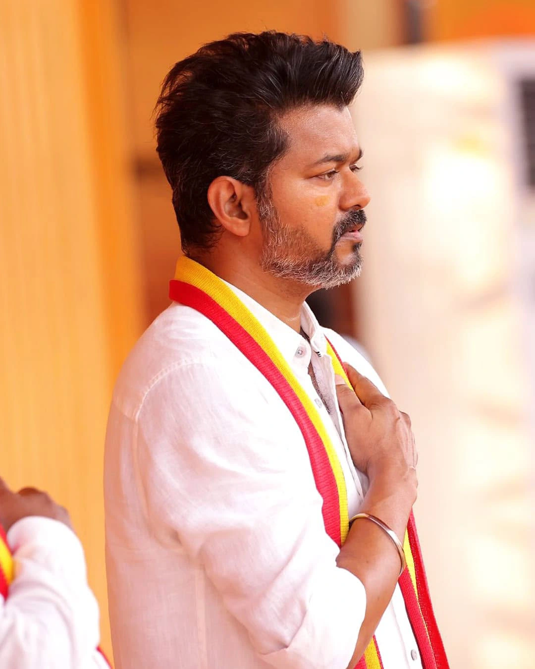 Tamil Star Vijay Photos from Tamilaga Vettri Kazhagam Party First Public Meeting