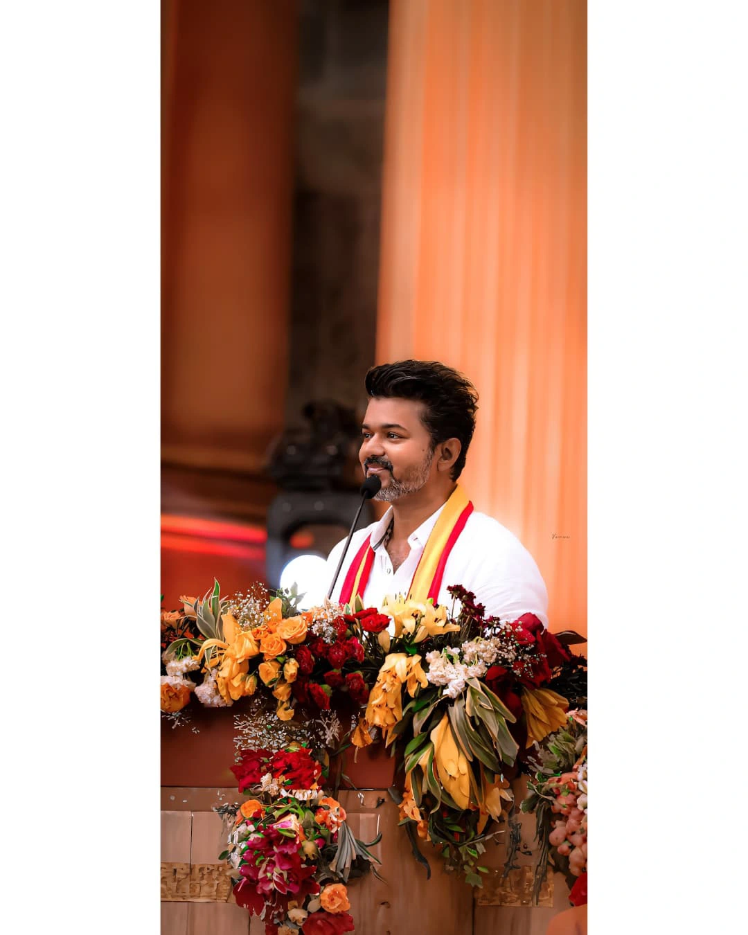 Tamil Star Vijay Photos from Tamilaga Vettri Kazhagam Party First Public Meeting