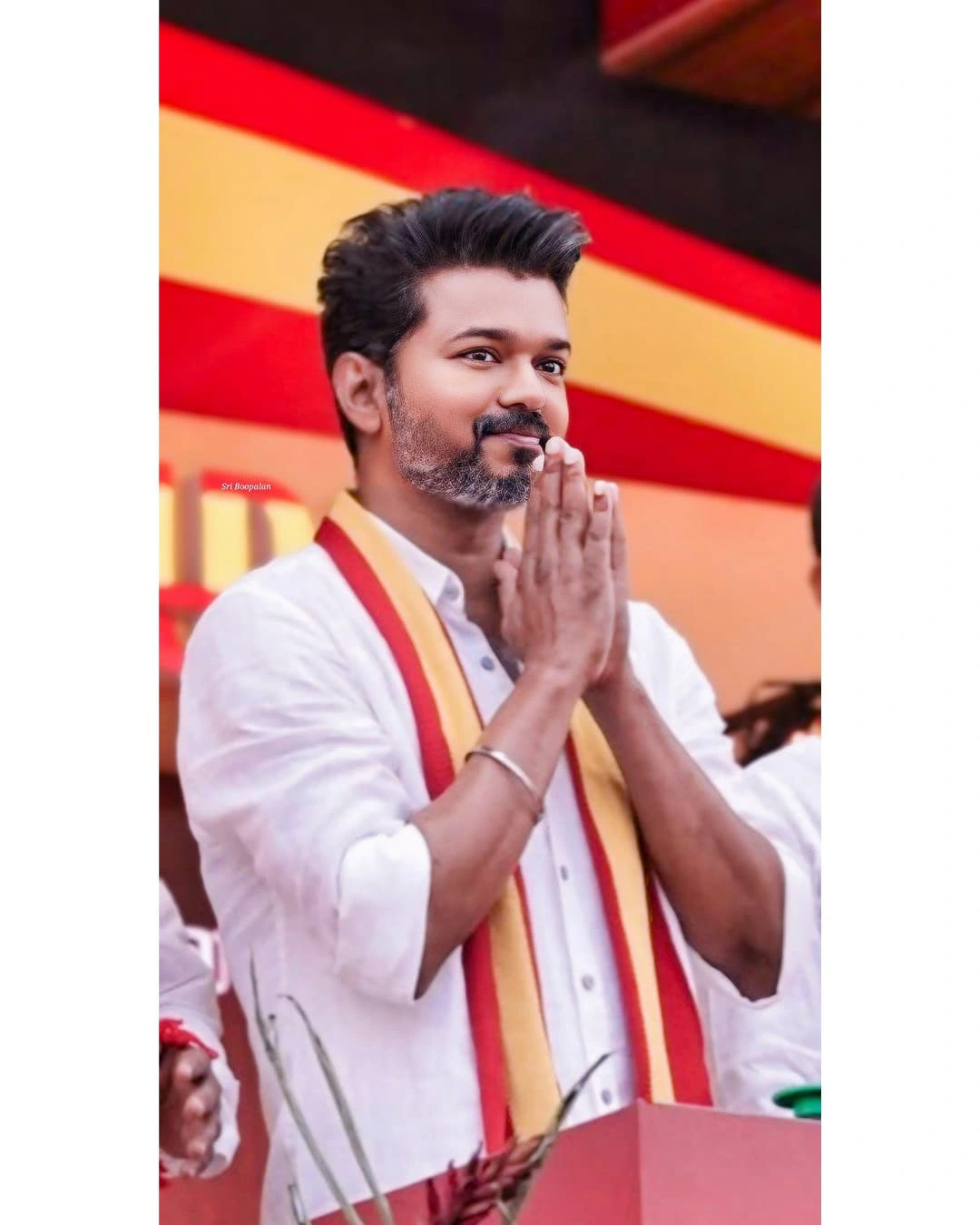 Tamil Star Vijay Photos from Tamilaga Vettri Kazhagam Party First Public Meeting