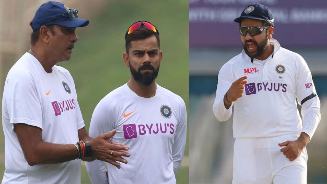 Rohit Sharma : విరాట్ కోహ్లీ, రవిశాస్త్రిలపై రోహిత్ శర్మ కామెంట్స్.. టెస్టుల్లో వారిద్దరి వల్లే.. Rohit Sharma : విరాట్ కోహ్లీ, రవిశాస్త్రిలపై రోహిత్ శర్మ కామెంట్స్.. టెస్టుల్లో వారిద్దరి వల్లే..