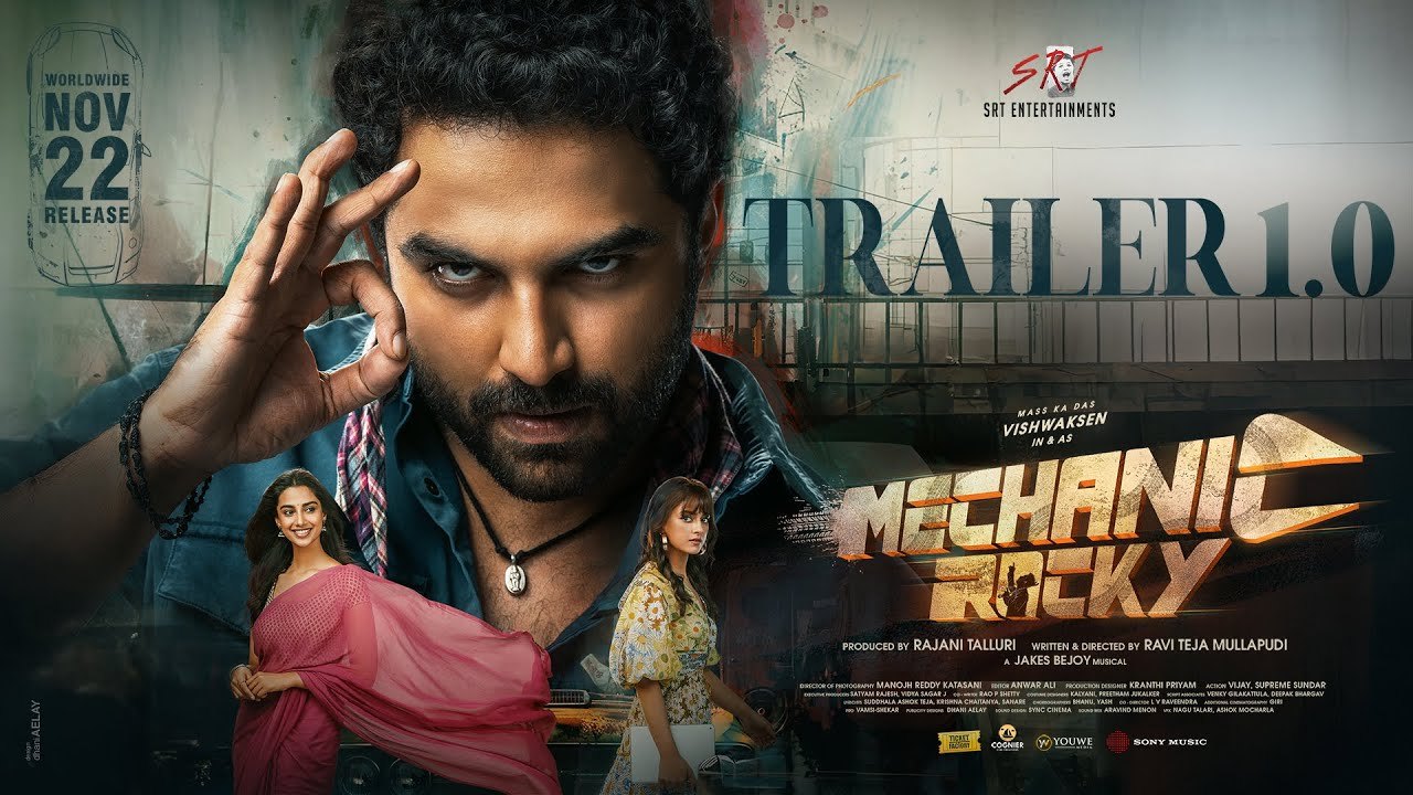 Mechanic Rocky Trailer : విశ్వక్సేన్ ‘మెకానిక్ రాకీ’ ట్రైలర్.. కామెడీతో పాటు యాక్షన్ అదిరిపోయిందిగా Mechanic Rocky Trailer : విశ్వక్సేన్ ‘మెకానిక్ రాకీ’ ట్రైలర్.. కామెడీతో పాటు యాక్షన్ అదిరిపోయిందిగా