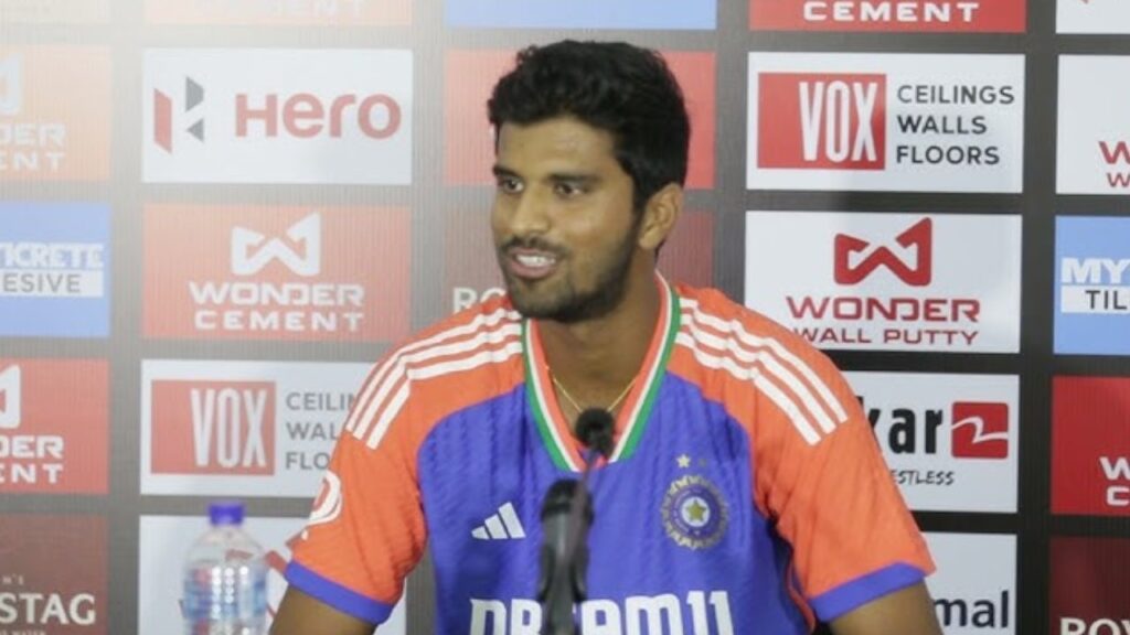 Washington Sundar added to Indias squad for second and third Tests