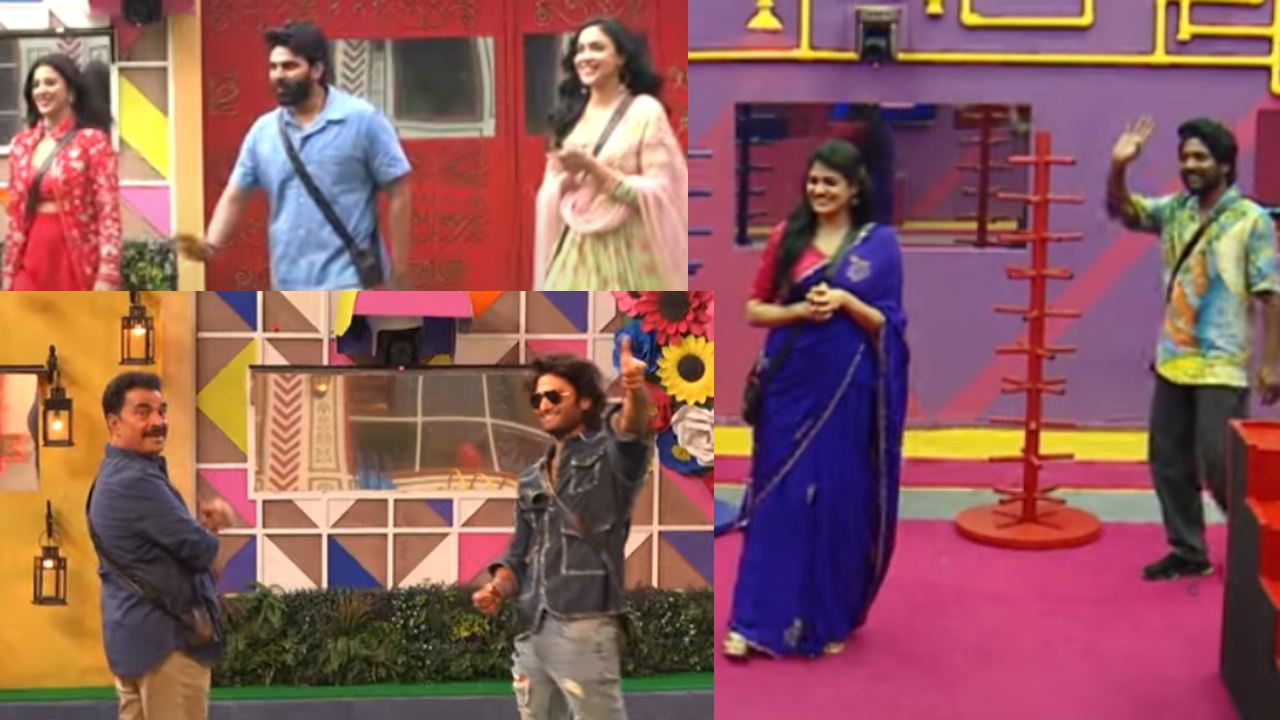 Bigg Boss 8 : బిగ్ బాస్ ఆదివారం ప్రోమో వచ్చేసింది.. హౌస్లోకి ఇంతమంది సెలబ్రిటీలు.. వైల్డ్ కార్డులు ఎవరెవరంటే..? Bigg Boss 8 : బిగ్ బాస్ ఆదివారం ప్రోమో వచ్చేసింది.. హౌస్లోకి ఇంతమంది సెలబ్రిటీలు.. వైల్డ్ కార్డులు ఎవరెవరంటే..?