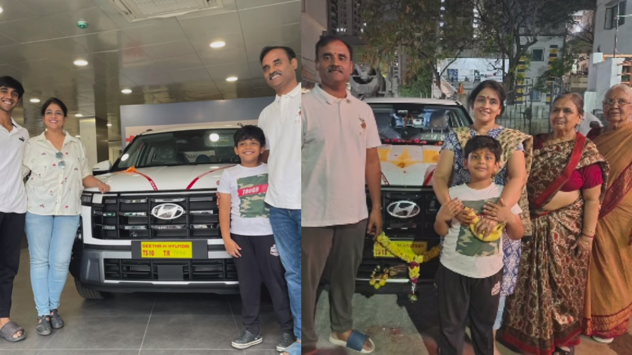 Gayatri Bhargavi : పండగ పూట కొత్త కార్ కొన్న యాంకర్ నటి.. పూజలు చేసి.. వీడియో చూశారా..? Gayatri Bhargavi : పండగ పూట కొత్త కార్ కొన్న యాంకర్ నటి.. పూజలు చేసి.. వీడియో చూశారా..?