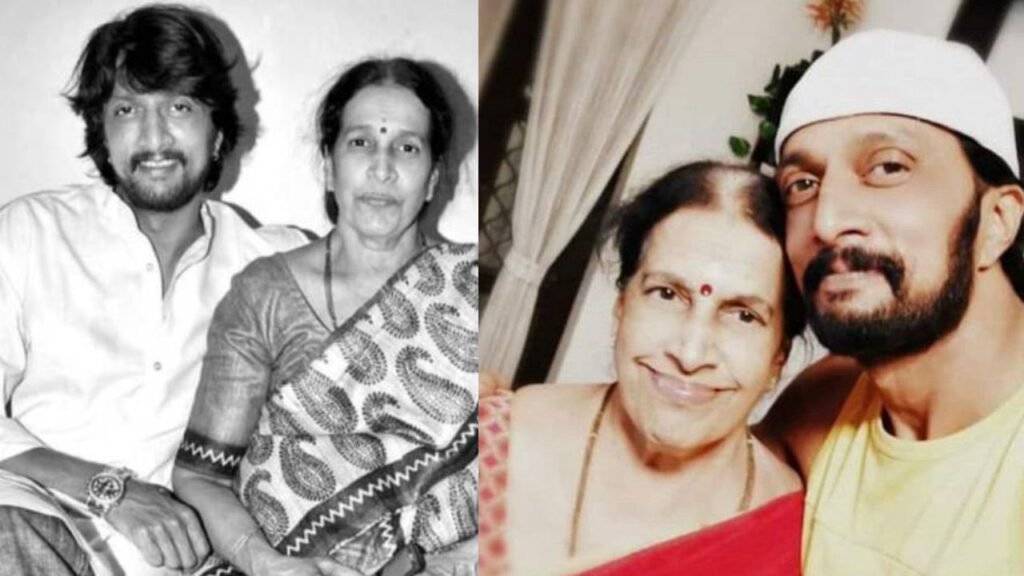 Kannada Star Hero Kiccha Sudeep Mother Saroja Passed away Pawan Kalyan pay Tributes