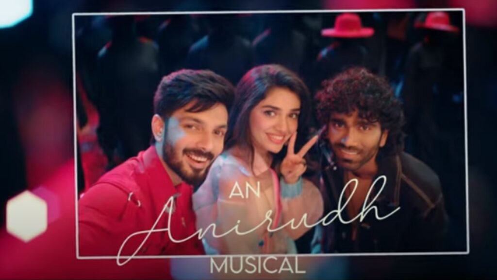 Krithi Shetty Pradeep Ranganathan Love Insurance Kompany Move First Song Released sing by Anirudh Ravichander