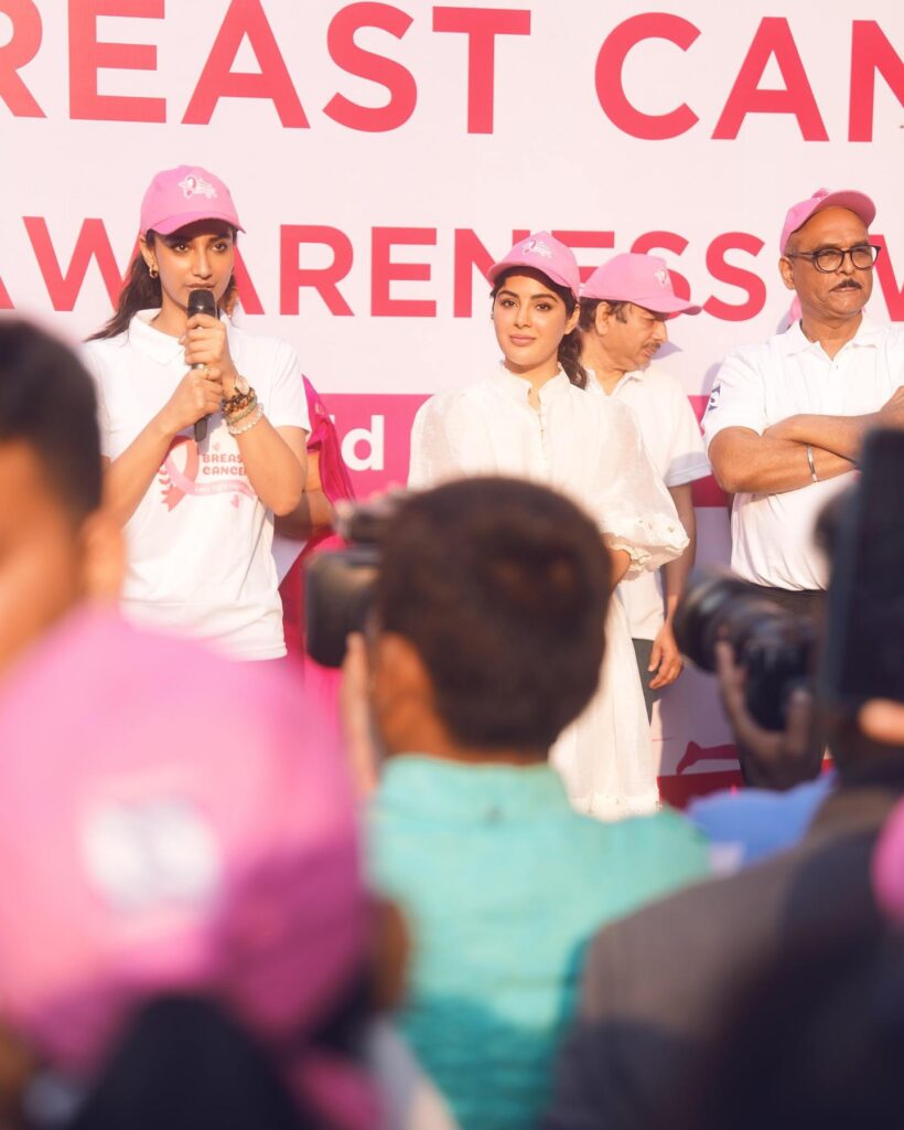 Actress Samyuktha Participated in Balakrishna Basavatarakam Cancer Hospital Awareness Program 