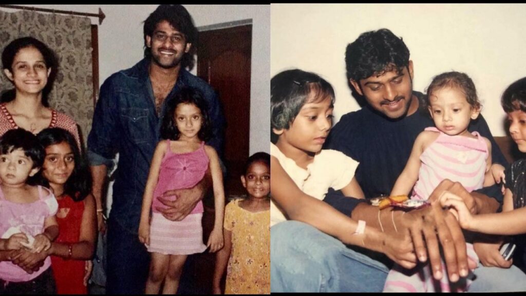 Prabhas Birthday Special Prabhas Sister Praseedha Shares Childhood Photos goes Viral