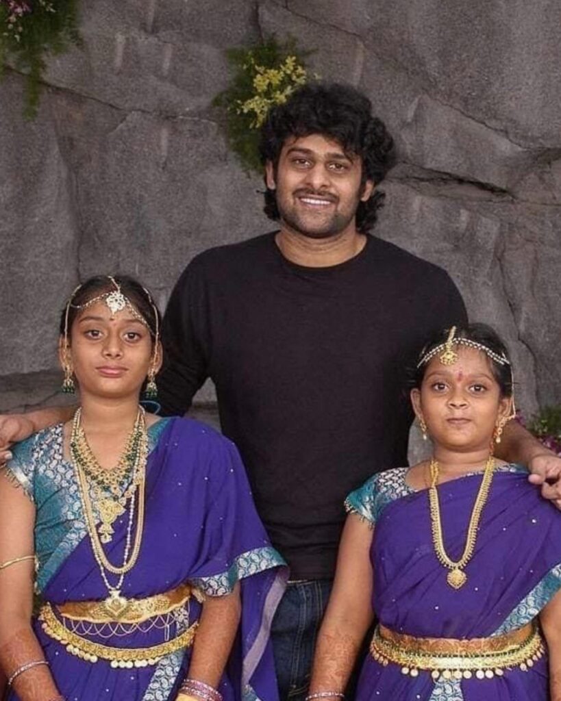 Prabhas Birthday Special Prabhas Sister Praseedha Shares Childhood Photos goes Viral 
