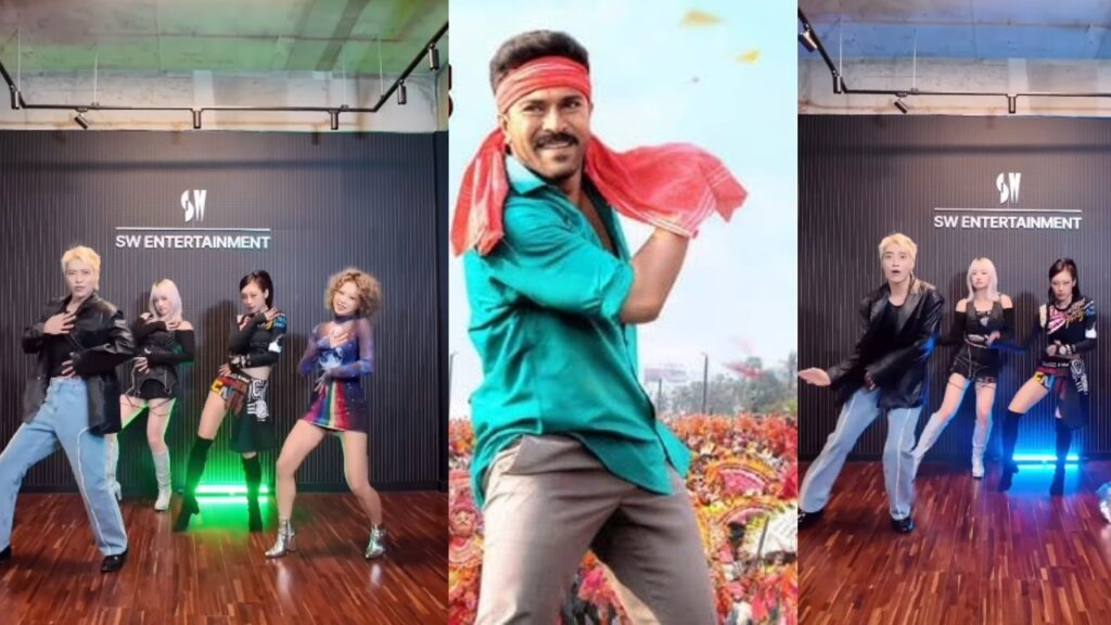 South Korean Pop singer Park Min-jun Dance for Ram Charan Game Changer Raa Macha Macha song