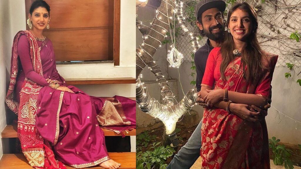 Rana Daggubati Wife Miheeka Celebrates Karva Chauth shares a Post