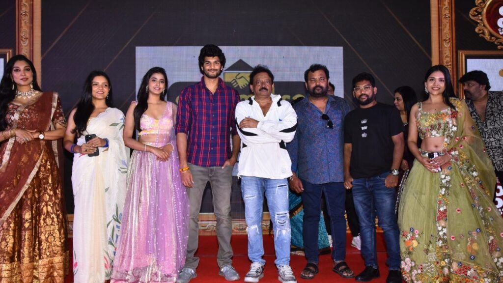 RGV as Guest for Attitude Star Chandrahas Ram Nagar Bunny Movie Pre Release Event 
