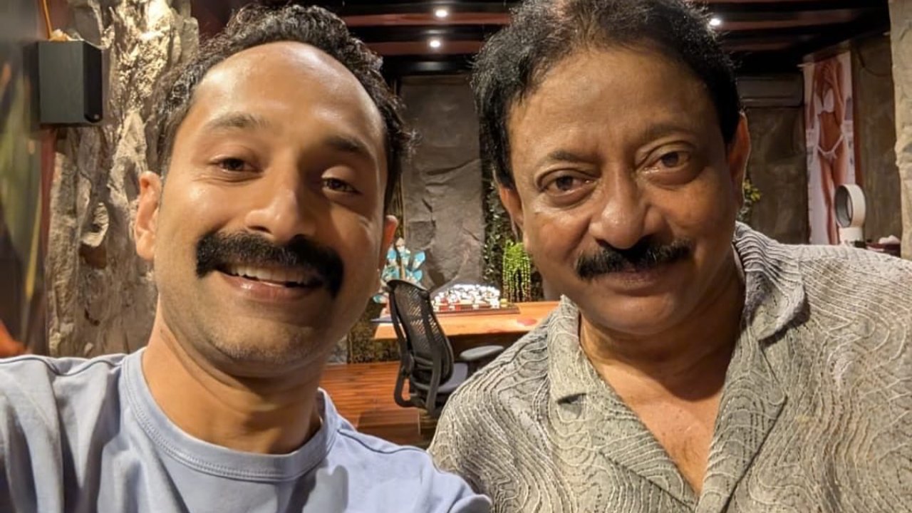 RGV – Fahadh Faasil : ఆర్జీవీతో ఫహద్ ఫాజిల్.. వీళ్లిద్దరు ఎందుకు కలిసారో.. ఏం ప్లాన్ చేస్తున్నారో.. RGV – Fahadh Faasil : ఆర్జీవీతో ఫహద్ ఫాజిల్.. వీళ్లిద్దరు ఎందుకు కలిసారో.. ఏం ప్లాన్ చేస్తున్నారో..