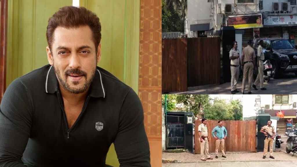 Full Security to Salman Khan House in Mumbai Even No photos and No Video Permitted