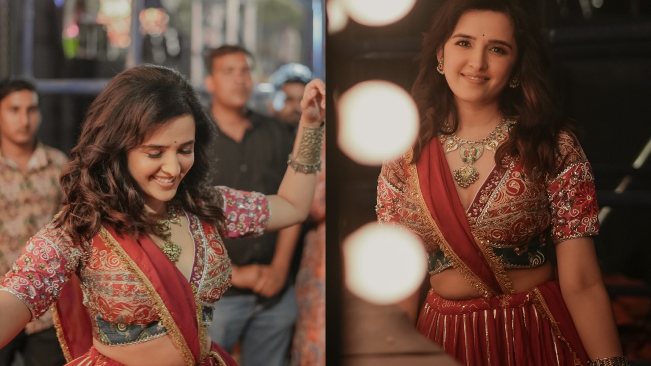 Shirley Setia : దసరా స్పెషల్.. షిర్లీ సేటియా ట్రెడిషినల్ లుక్స్..