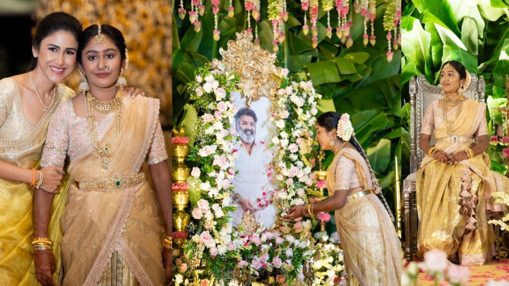 Late Taraka Ratna Daughter Nishka Half Saree Function Photos Videos goes Viral