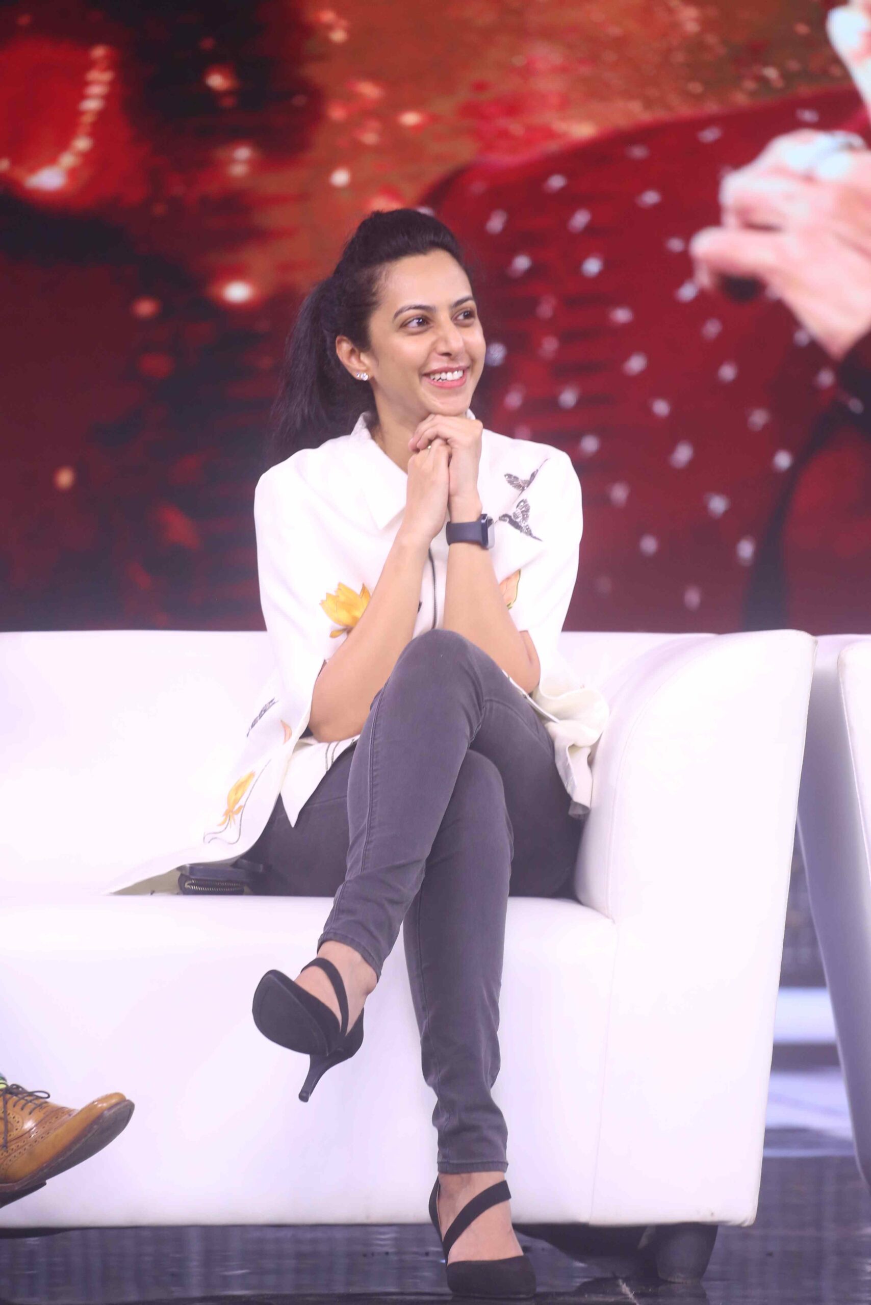 Balakrishna Second Daughter Tejaswini Nandamuri First Speech before Media goes Viral 