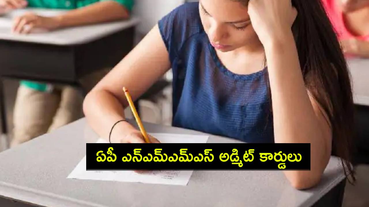 AP NMMS 2024 Admit Cards : ఏపీ ఎన్ఎమ్ఎమ్ఎస్ 2024 అడ్మిట్ కార్డులు విడుదల.. పరీక్ష ఎప్పుడంటే? AP NMMS 2024 Admit Cards : ఏపీ ఎన్ఎమ్ఎమ్ఎస్ 2024 అడ్మిట్ కార్డులు విడుదల.. పరీక్ష ఎప్పుడంటే?