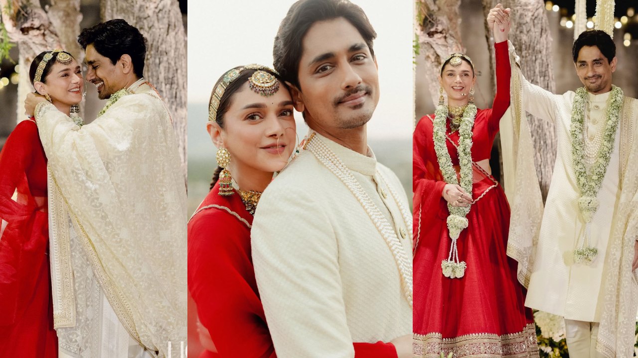 Aditi Rao Hydari – Siddharth : మళ్ళీ పెళ్లి చేసుకున్న సిద్దార్థ్ – అదితి రావు హైదరి.. ఫొటోలు చూశారా?