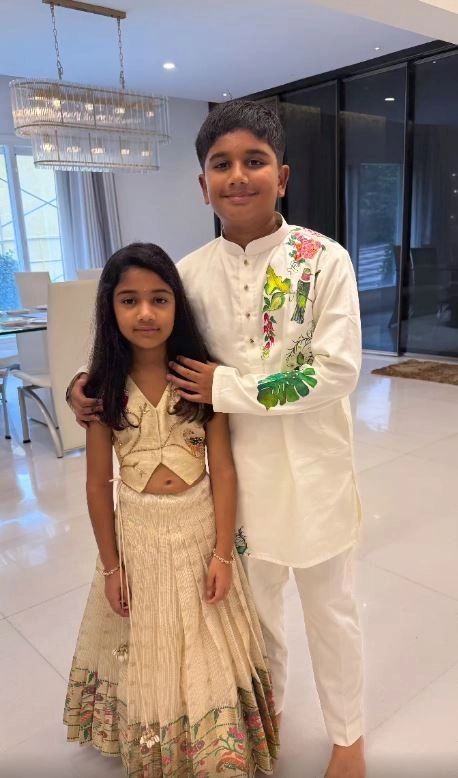 Allu Arjun Diwali Celebrations with Family