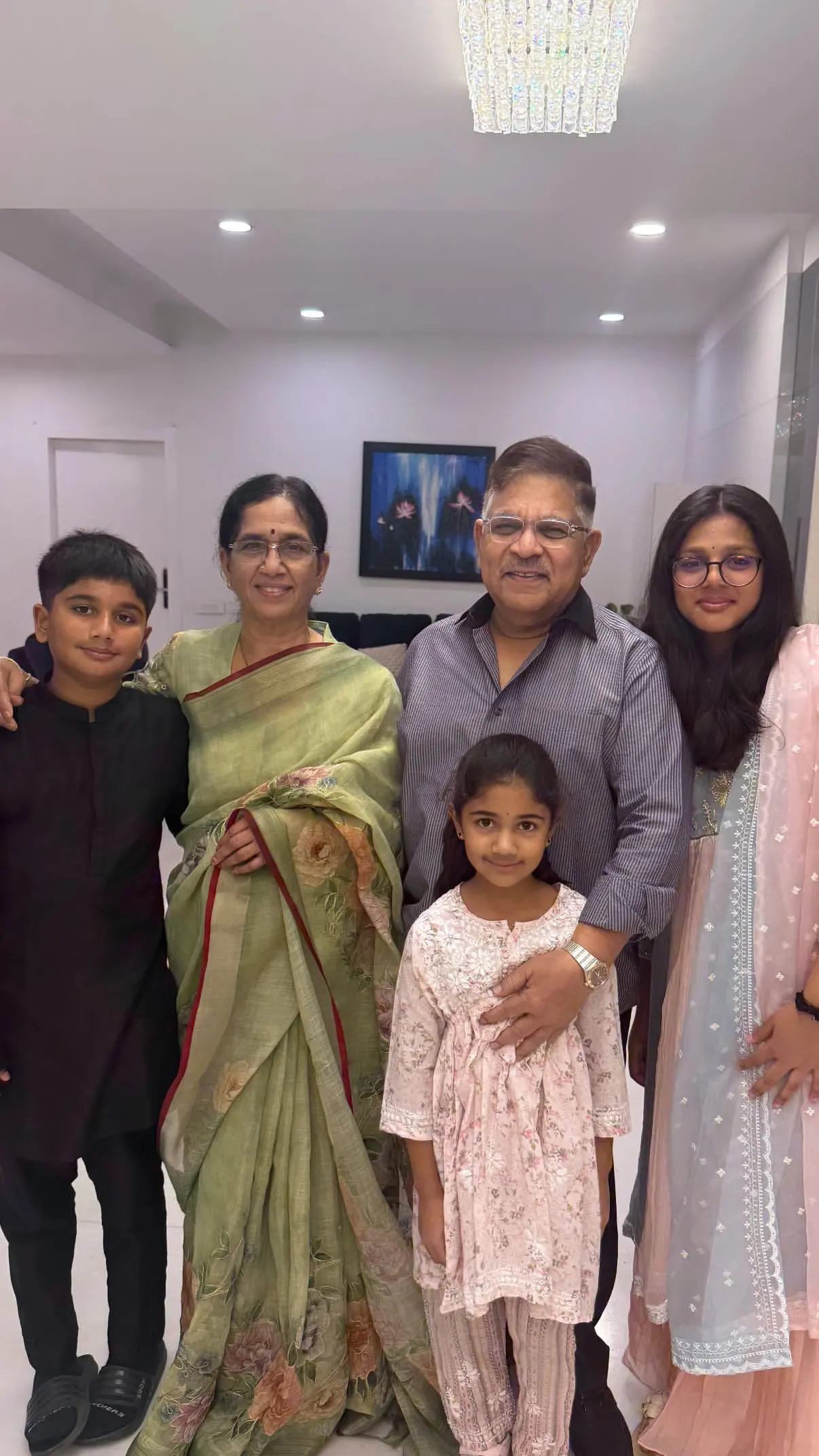 Allu Arjun Diwali Celebrations with Family