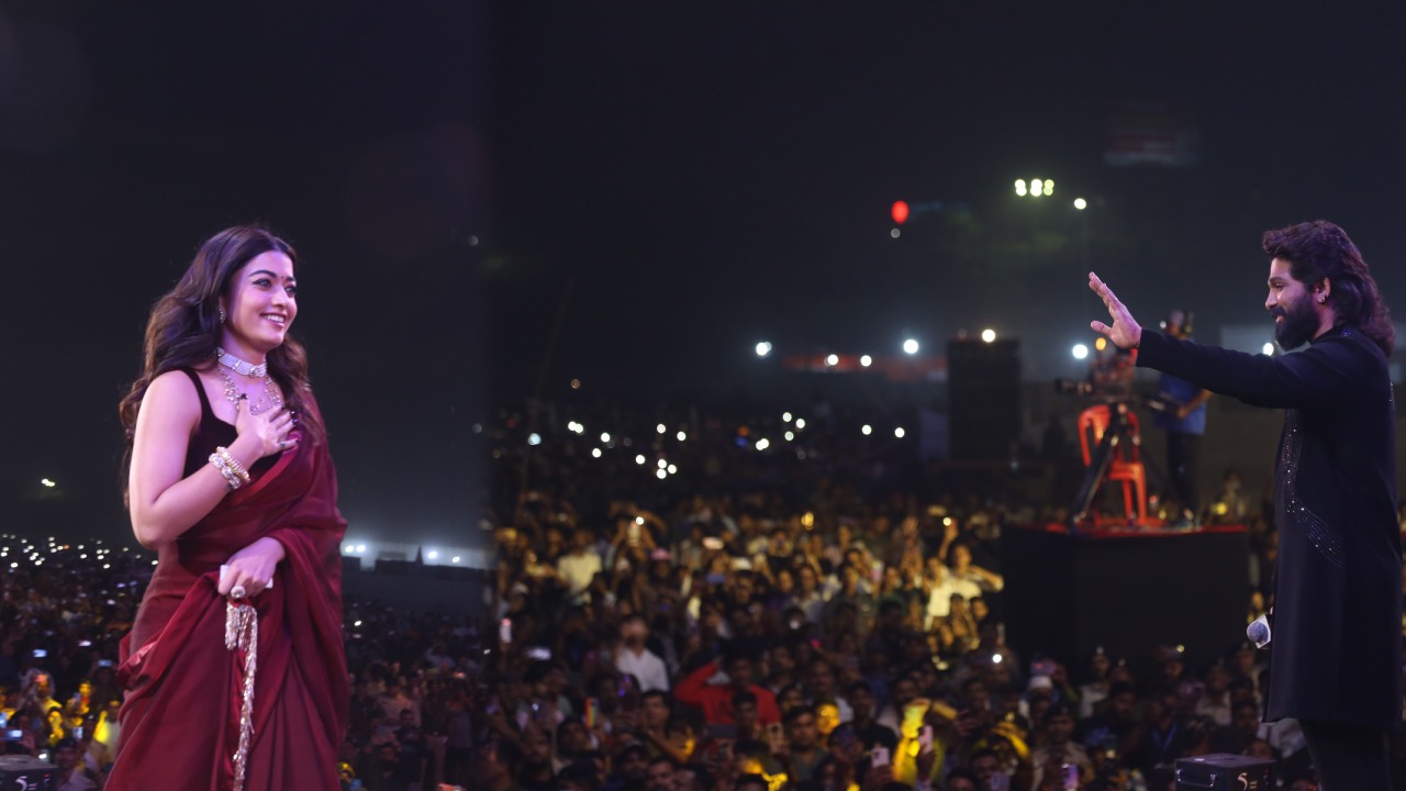 Pushpa 2 Trailer Launch Event : పుష్ప 2 ట్రైలర్ లాంచ్ ఈవెంట్ ఫొటోలు చూశారా.. ఆ జనాలు ఏందిరా సామీ..