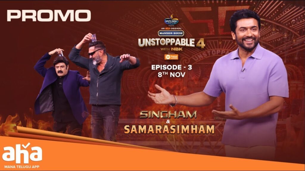 Balakrishna Unstoppable Season 4 Episode 3 Promo release